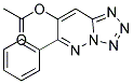 6-PHENYLTETRAZOLO[1,5-B]PYRIDAZIN-7-YL ACETATE Struktur