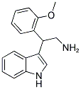 2-(1H-INDOL-3-YL)-2-(2-METHOXY-PHENYL)-ETHYLAMINE Struktur