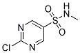 2-CHLORO-PYRIMIDINE-5-SULFONIC ACID METHYLAMIDE Struktur