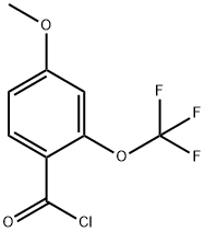 4-METHOXY-2-(TRIFLUOROMETHOXY)BENZOYL CHLORIDE price.