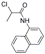 2-CHLORO-N-1-NAPHTHYLPROPANAMIDE Struktur