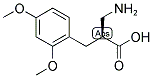 (S)-2-AMINOMETHYL-3-(2,4-DIMETHOXY-PHENYL)-PROPIONIC ACID Struktur