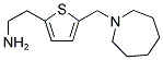 2-[5-(1-AZEPANYLMETHYL)-2-THIENYL]ETHANAMINE Struktur