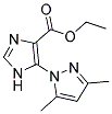 ETHYL 5-(3,5-DIMETHYL-1H-PYRAZOL-1-YL)-1H-IMIDAZOLE-4-CARBOXYLATE Struktur