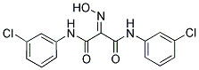 N,N'-BIS(3-CHLOROPHENYL)-2-(HYDROXYIMINO)MALONAMIDE Struktur