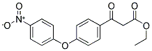 3-[4-(4-NITRO-PHENOXY)-PHENYL]-3-OXO-PROPIONIC ACID ETHYL ESTER Struktur