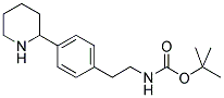 [2-(4-PIPERIDIN-2-YL-PHENYL)-ETHYL]-CARBAMIC ACID TERT-BUTYL ESTER Struktur