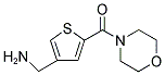 [5-(4-MORPHOLINYLCARBONYL)-3-THIENYL]METHANAMINE Struktur