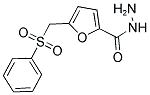 5-[(PHENYLSULFONYL)METHYL]-2-FUROHYDRAZIDE Struktur