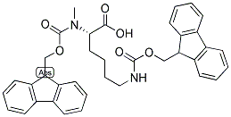 FMOC-L-MELYS(FMOC)-OH Struktur