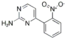 2-AMINO-4-(2-NITROPHENYL)PYRIMIDINE Struktur