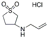 ALLYL-(1,1-DIOXO-TETRAHYDRO-1LAMBDA6-THIOPHEN-3-YL)-AMINE HYDROCHLORIDE Struktur