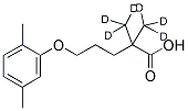 GEMFIBROZIL-D6 Struktur