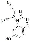 8-HYDROXYIMIDAZO[2,1-C][1,2,4]BENZOTRIAZINE-1,2-DICARBONITRILE Struktur