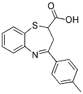 (E)-2,3-DIHYDRO-4-P-TOLYLBENZO[B][1,4]THIAZEPINE-2-CARBOXYLIC ACID Struktur