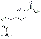 6-[3-(TRIMETHYLSILYL)PHENYL]NICOTINIC ACID Struktur