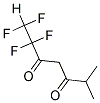 1,1,2,2-TETRAFLUORO-6-METHYLHEPTANE-3,5-DIONE Struktur