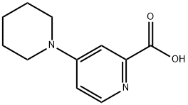 4-PIPERIDIN-1-YLPYRIDINE-2-CARBOXYLIC ACID Struktur