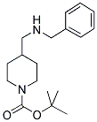 TERT-BUTYL 4-((BENZYLAMINO)METHYL)PIPERIDINE-1-CARBOXYLATE Struktur