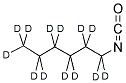 N-HEXYL-D13 ISOCYANATE Struktur