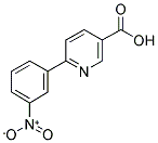 6-(3-NITROPHENYL)PYRIDINE-3-CARBOXYLIC ACID Struktur