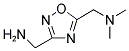 ([3-(AMINOMETHYL)-1,2,4-OXADIAZOL-5-YL]METHYL)DIMETHYLAMINE Struktur