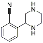 2-PIPERAZIN-2-YL-BENZONITRILE Struktur