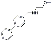 N-(1,1'-BIPHENYL-4-YLMETHYL)-2-METHOXYETHANAMINE Struktur