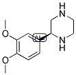 (S)-2-(3,4-DIMETHOXY-PHENYL)-PIPERAZINE Struktur