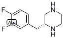 (R)-2-(3,4-DIFLUORO-BENZYL)-PIPERAZINE Struktur