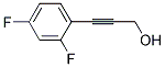 3-(2,4-DIFLUOROPHENYL)-2-PROPYN-1-OL Struktur