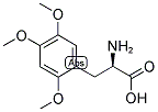 (R)-2-AMINO-3-(2,4,5-TRIMETHOXY-PHENYL)-PROPIONIC ACID Struktur