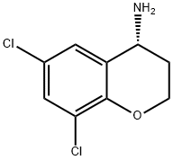 (R)-6,8-DICHLORO-CHROMAN-4-YLAMINE Struktur