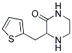 3-THIOPHEN-2-YLMETHYL-PIPERAZIN-2-ONE Struktur