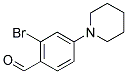 2-BROMO-4-PIPERIDIN-1-YL-BENZALDEHYDE Struktur