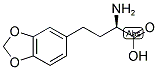 (R)-2-AMINO-4-BENZO[1,3]DIOXOL-5-YL-BUTYRIC ACID Struktur