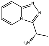 (1S)-1-[1,2,4]TRIAZOLO[4,3-A]PYRIDIN-3-YLETHANAMINE Struktur