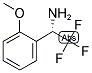 (1S)-2,2,2-TRIFLUORO-1-(2-METHOXYPHENYL)ETHYLAMINE Struktur