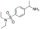 4-(1-AMINOETHYL)-N,N-DIETHYLBENZENESULFONAMIDE Struktur