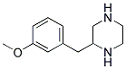 2-(3-METHOXY-BENZYL)-PIPERAZINE Struktur