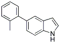 5-(2-METHYLPHENYL)-1H-INDOLE Struktur