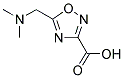 5-[(DIMETHYLAMINO)METHYL]-1,2,4-OXADIAZOLE-3-CARBOXYLIC ACID Struktur