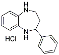 2-PHENYL-2,3,4,5-TETRAHYDRO-1H-BENZO[B][1,4]DIAZEPINE HYDROCHLORIDE Struktur