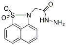 2-(1,1-DIOXIDO-2H-NAPHTHO[1,8-CD]ISOTHIAZOL-2-YL)ACETOHYDRAZIDE Struktur