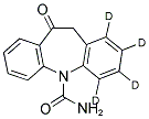 OXCARBAZEPINE-D4 Struktur