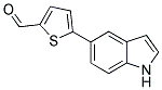 5-(1H-INDOL-5-YL)-2-THIOPHENECARBALDEHYDE Struktur