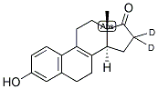 DELTA8,9-DEHYDROESTRONE-16,16-D2 Struktur