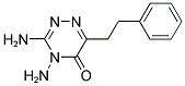 3,4-DIAMINO-6-(2-PHENYLETHYL)-1,2,4-TRIAZIN-5(4H)-ONE Struktur