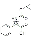 (R)-TERT-BUTOXYCARBONYLAMINO-O-TOLYL-ACETIC ACID Struktur