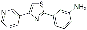 3-(4-PYRIDIN-3-YL-THIAZOL-2-YL)-PHENYLAMINE Struktur